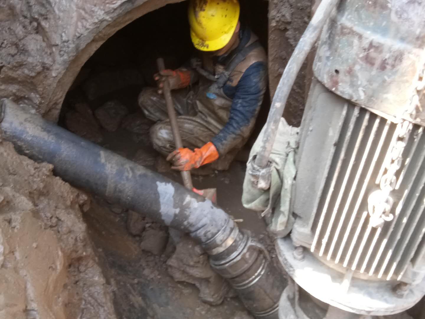 石岐区街道管道清淤