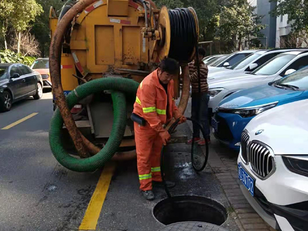 石岐区街道排污管道清淤
